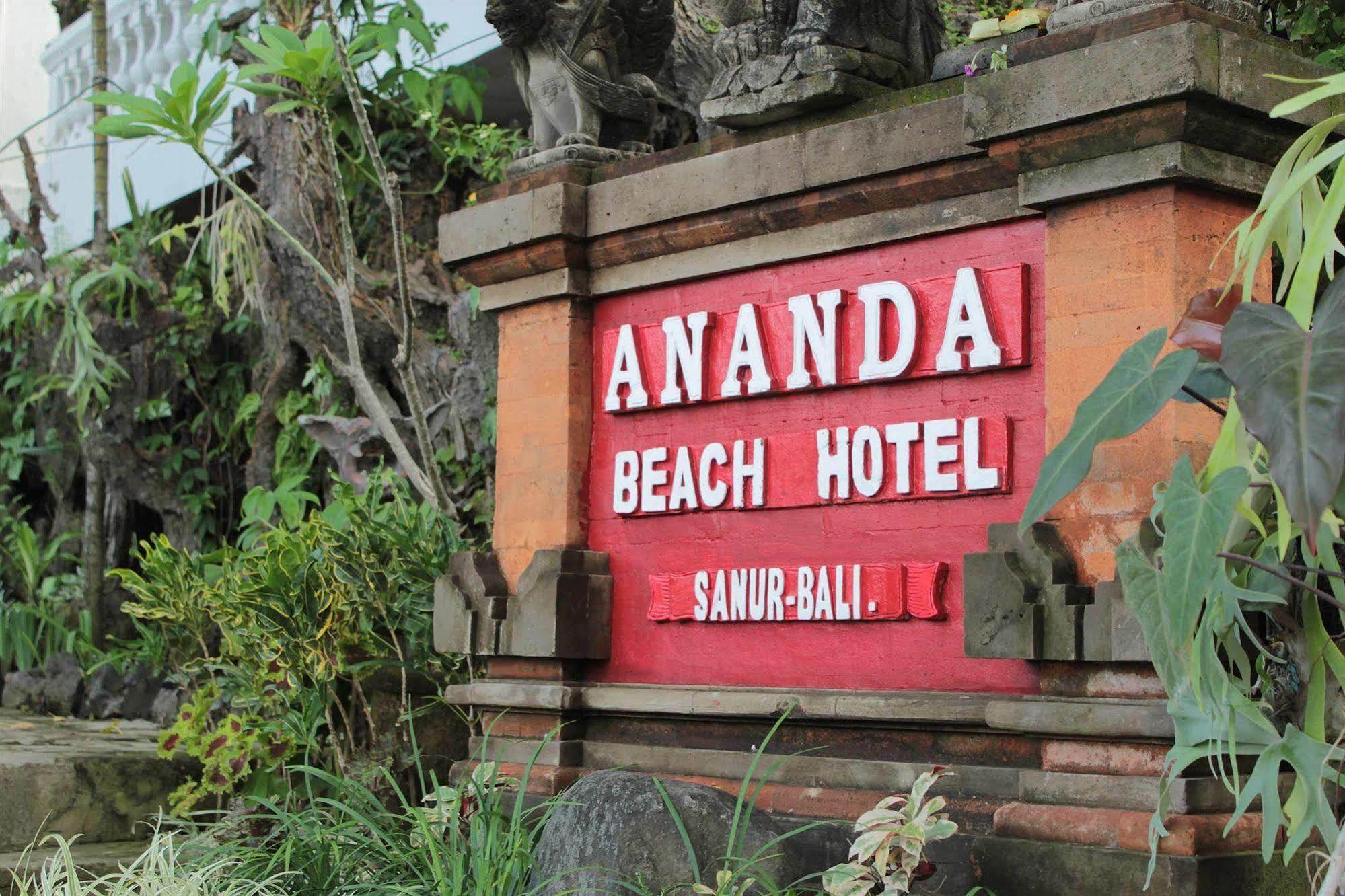 Oyo 1930 Ananda Beach Hotel サヌール 外观 照片